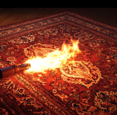 Fire Resistant Rugs: Compare Wool, Silk, Nylon & More