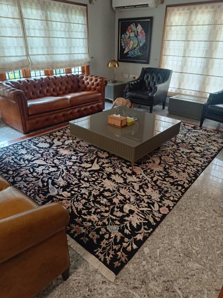contemporary floral carpet designs