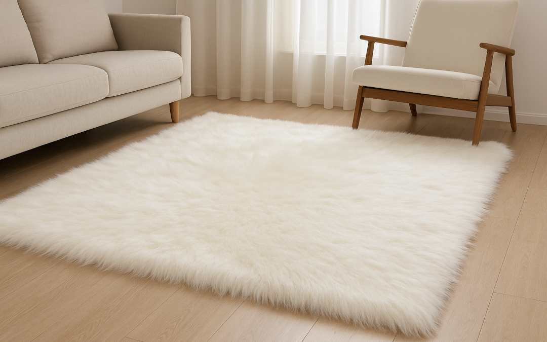 Why White Fur Carpets Are the Ultimate Symbol of Luxury Living